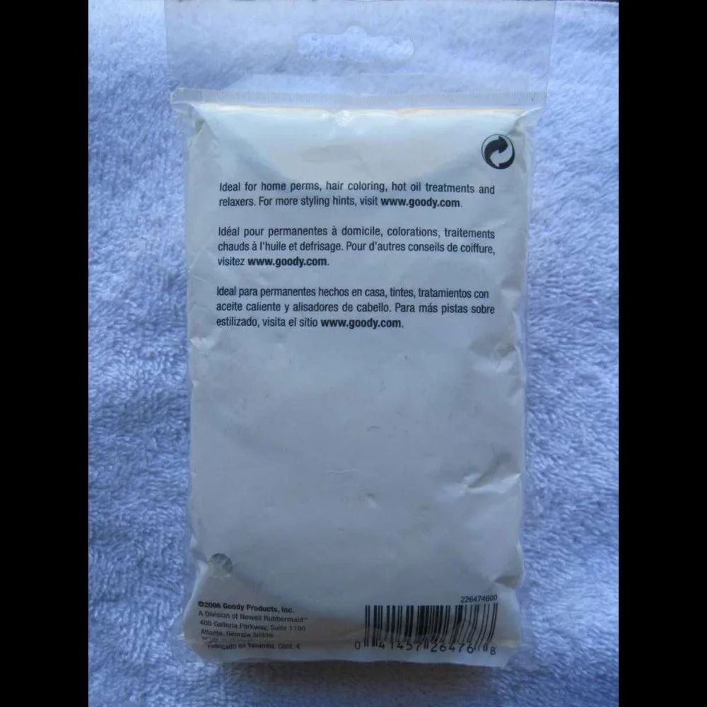 4 Goody So Protected Hair Conditioning Caps Clear Plastic Perms Coloring Relaxer